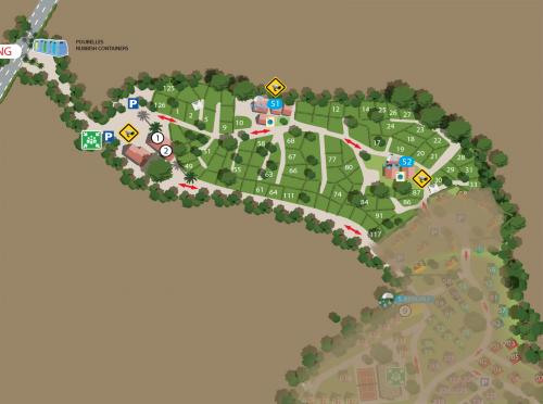 plan position emplacement caravane moins de 5m